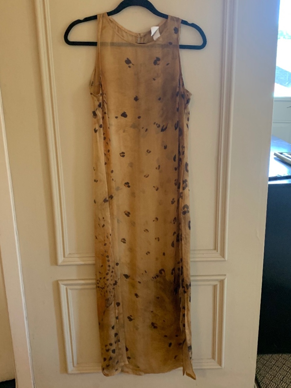 Fabulous Breezy Silk Maxi Cover-up (M)
